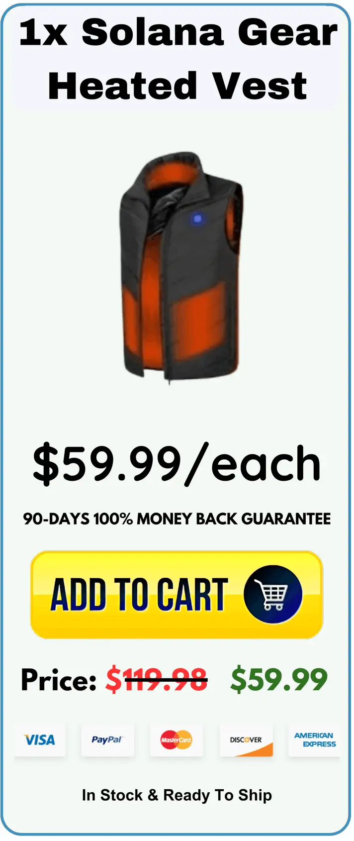 Solana Gear Heated Vest Price